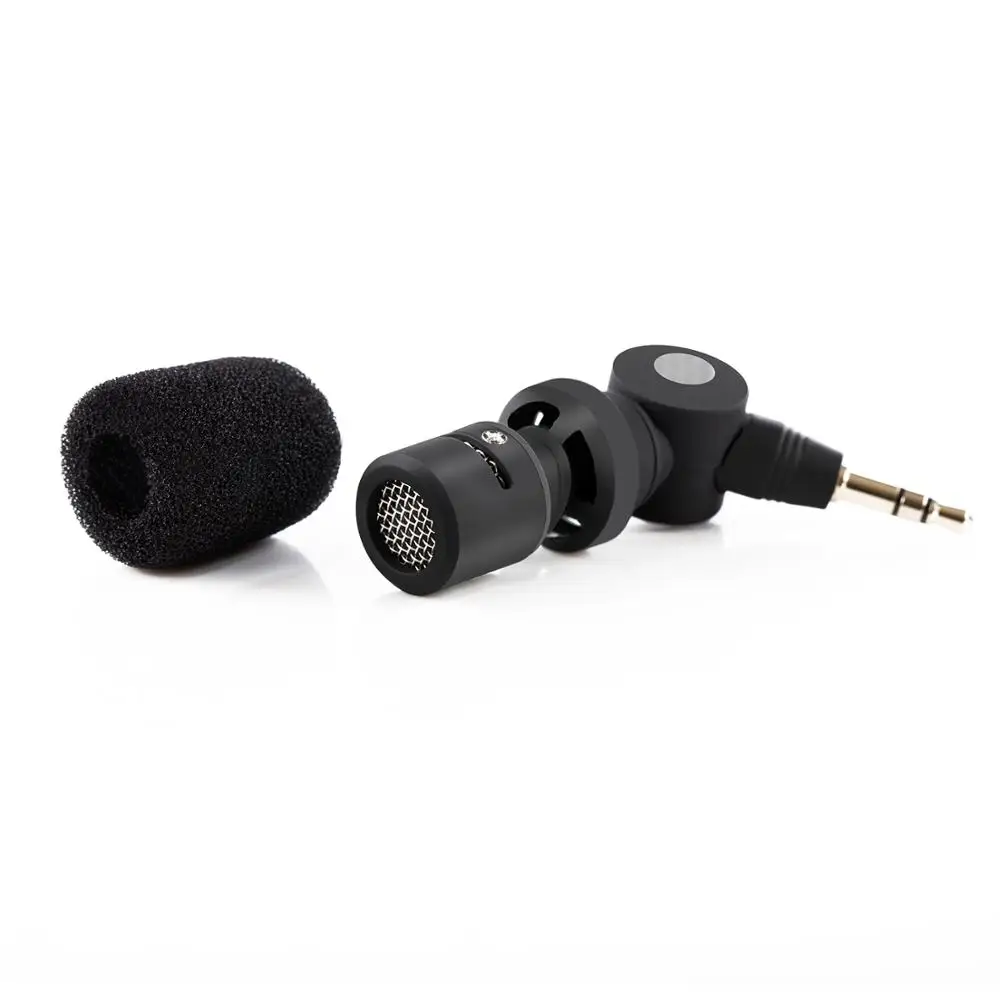 Микрофон Saramonic 3 5 мм TRS для DSLR камер видеокамер CaMixer SmartMixer LavMic SmartRig +