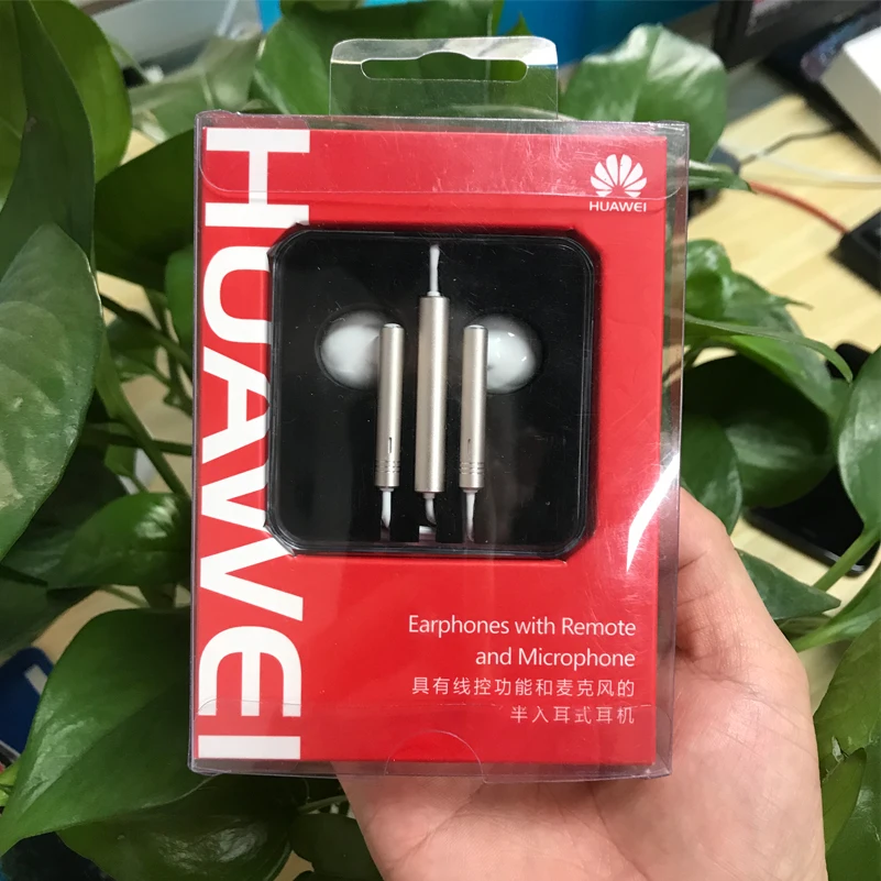 Оригинальные наушники huawei AM 116 с микрофоном и регулятором громкости, металлическая гарнитура для huawei P7 P8 P9 Lite P10 Plus Honor 5X 6X mate