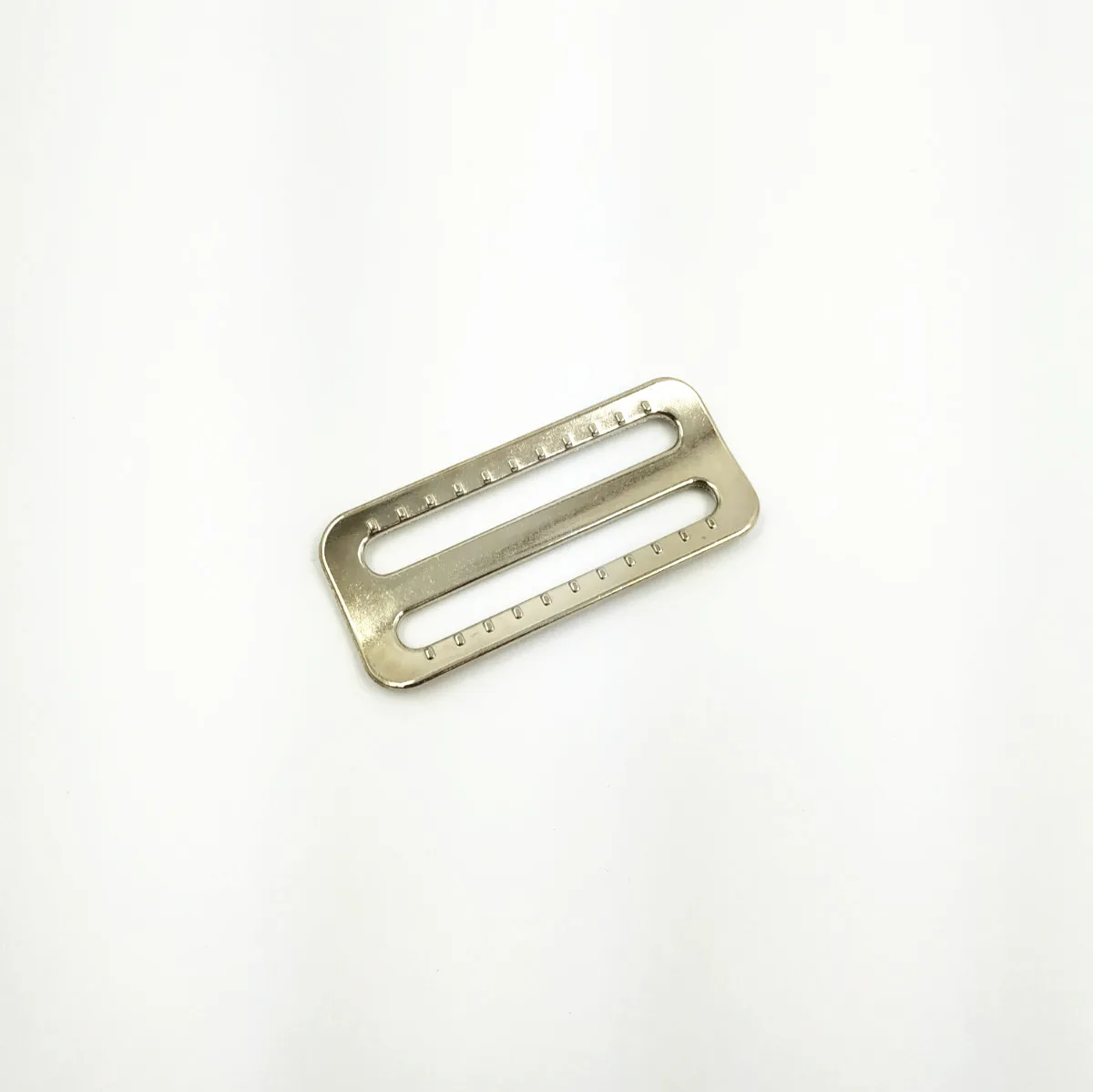 New 2" High Quality Curve Metal Tri Glide Adjust Buckle Tri Bar Slider 10Pcs For 50mm Backpack Straps Webbing - Цвет: Color