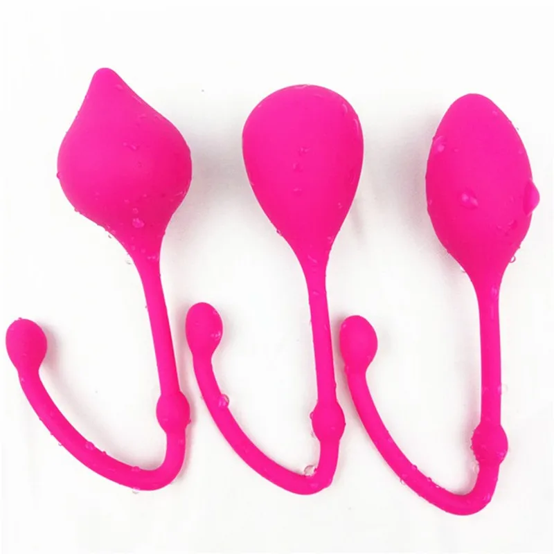 3 Stages For Vagina Tightening Silicone Love Ball For Female Kegel Exercise Therapy Sex Toys