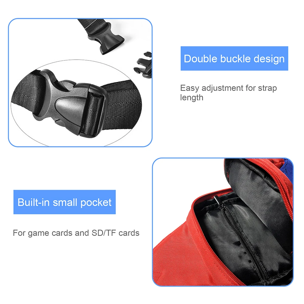 For Nintendo Switch OLED Portable Chest Bag Portable Pouch Travel Bag For Switch Pro Controller/Dock Game Accessories Case 12 H6d59fef6d41a4c3b827a81abe7737489z
