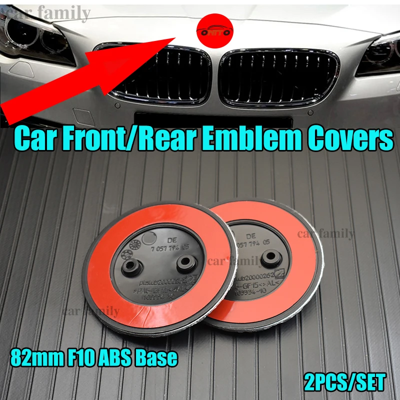 Hot selling ABS 82MM Car Head Hood Emblem Cap Front Bonnet Badge Rear Trunk Cover for F10 Logo | Автомобили и мотоциклы
