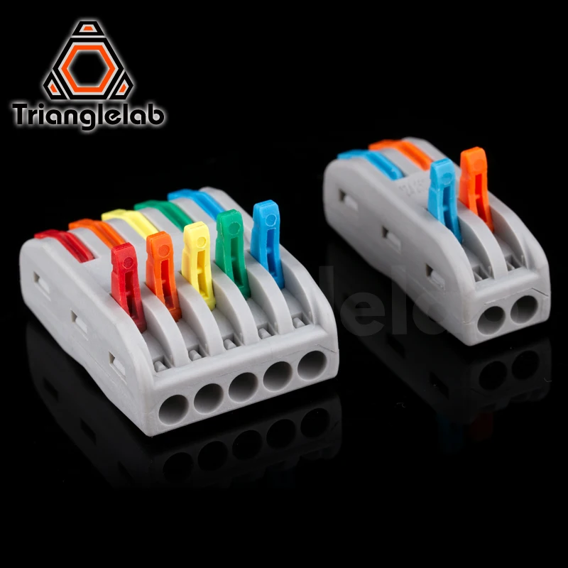 Trianglelab 미니 고속 와이어 케이블 커넥터 고품질 케이블 플러그 라인 커넥터 히터 서미스터 모터 라인 확장
