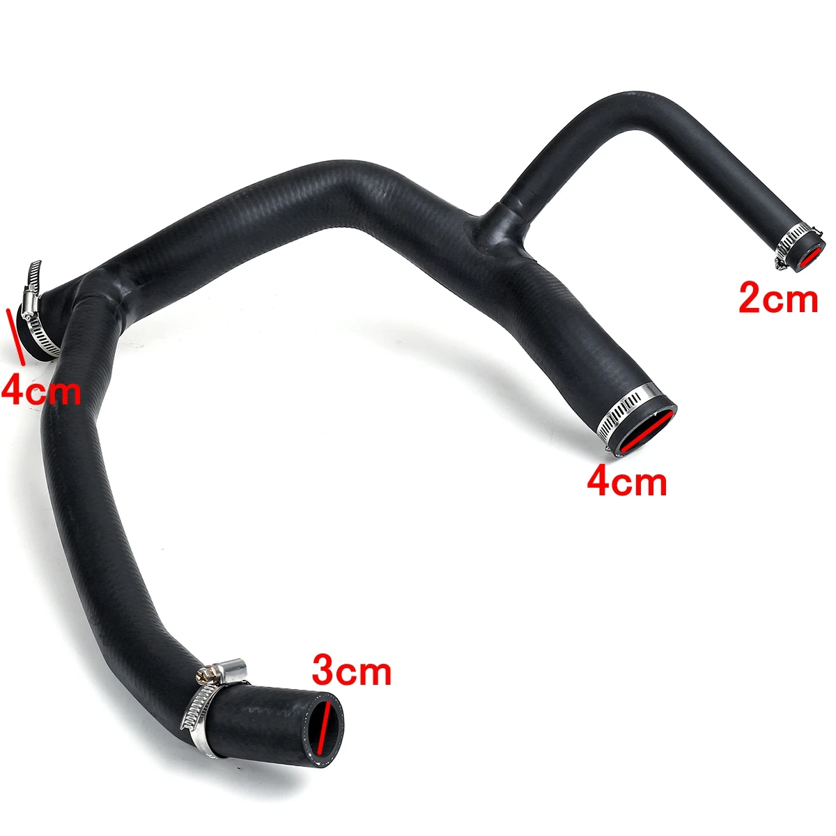 Car Radiator Coollng Coolant Top Hose With Bleed Screw For Land Rover Discovery 2 TD5 1998-2004#PEH101080 Accessories