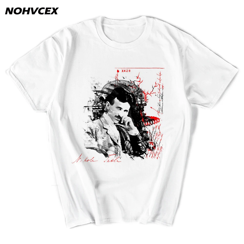 Модная Футболка Nikola Tesla|Футболки| |