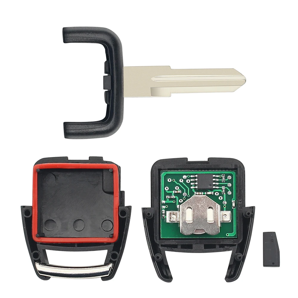KEYYOU CAR REMOTE KEY ID40 CHIP OP1 24424723 FOR OPEL VAUXHALL ASTRA VECTRA ZAFIRA OMEGA 3 FRONTERA 433MHZ 2 BUTTON