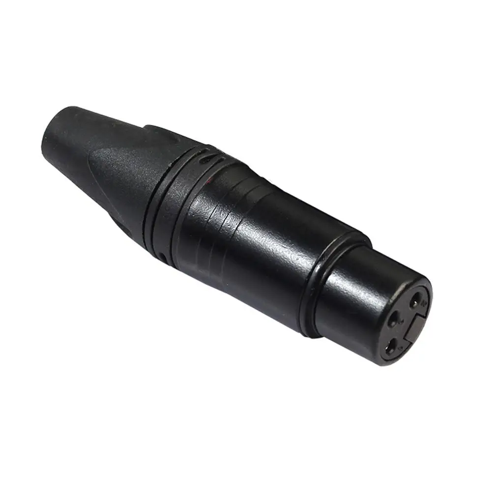 DIY Микрофон XLR 3Pin розетка разъем кабель адаптер для микрофона|Коннекторы и