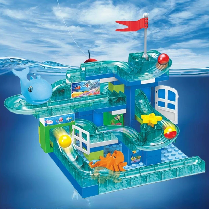

Compatible Legoings Anime Figure Movie Finding Nemo Duplo Crystal Flash Ball Slide Building Blocks Kids Girls Toys Fits Legoings
