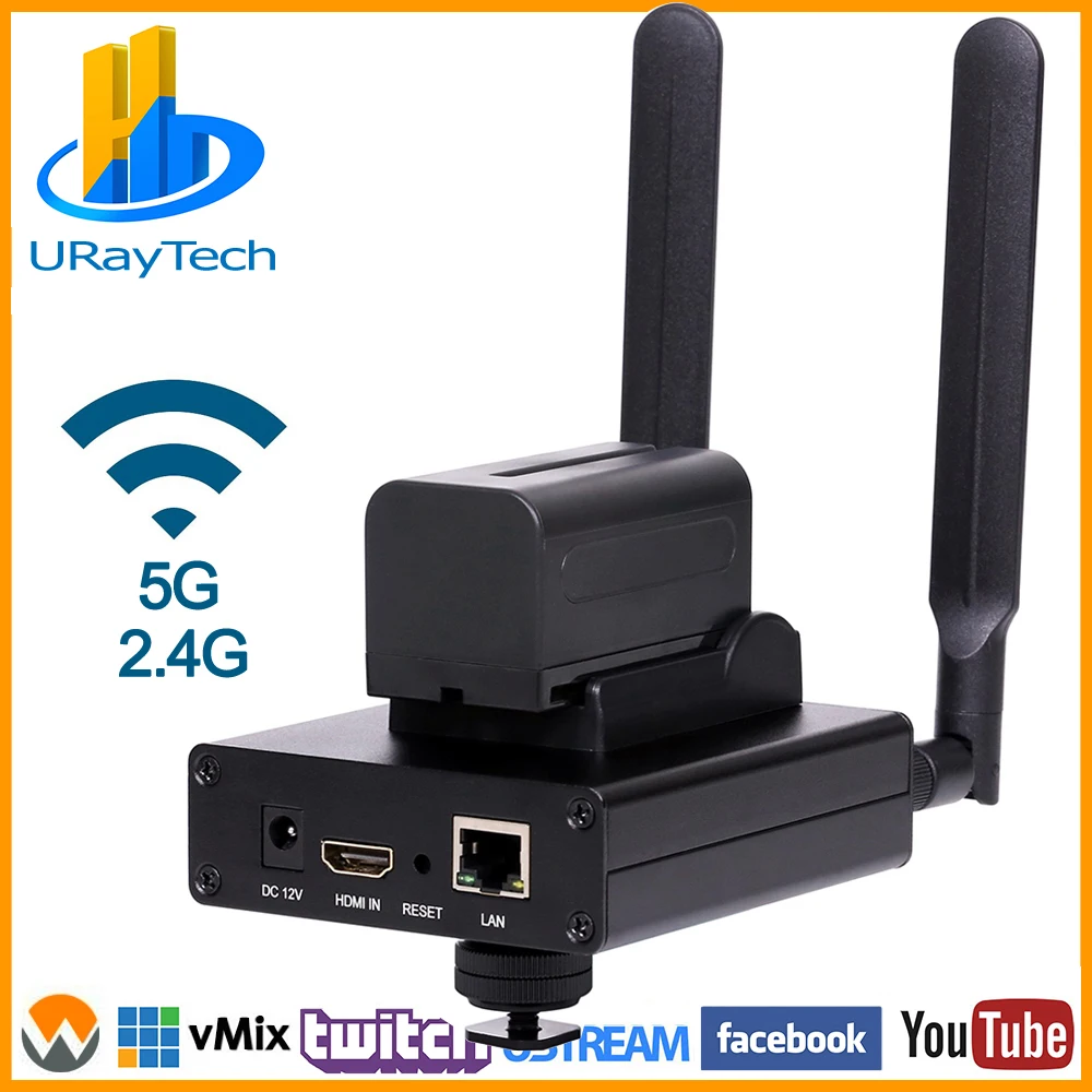 

MPEG-4 H.264 HD Wireless WiFi HDMI Encoder IP Encoder H.264 For IPTV, Live Stream Broadcast, HDMI Video Recording RTMP Server