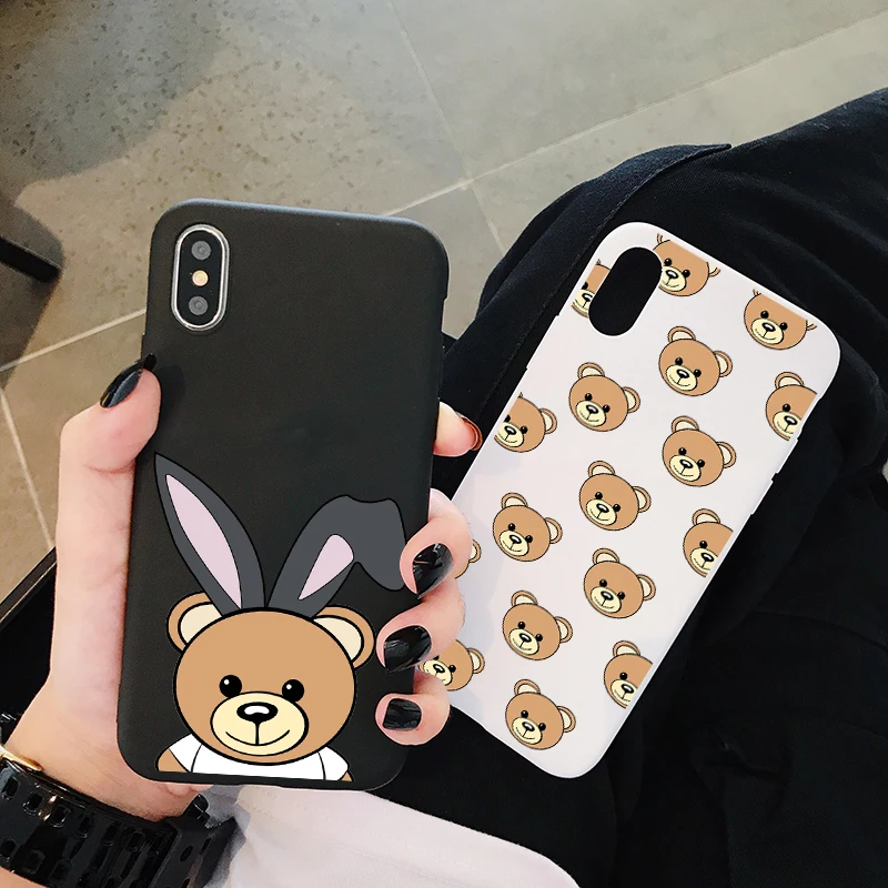 Popular Italy Bear Case for Huawei P40 P30 P20 P10 Pro Lite Plus Silicone Phone Cover Soft Back Smart Coque Capa | Мобильные
