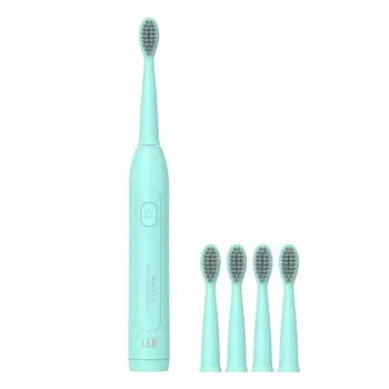 

Intelligent Timing Waterproof Adult Electric Toothbrush Men and Women Sonic Vibration USB Charging Toothbrushes 19QE