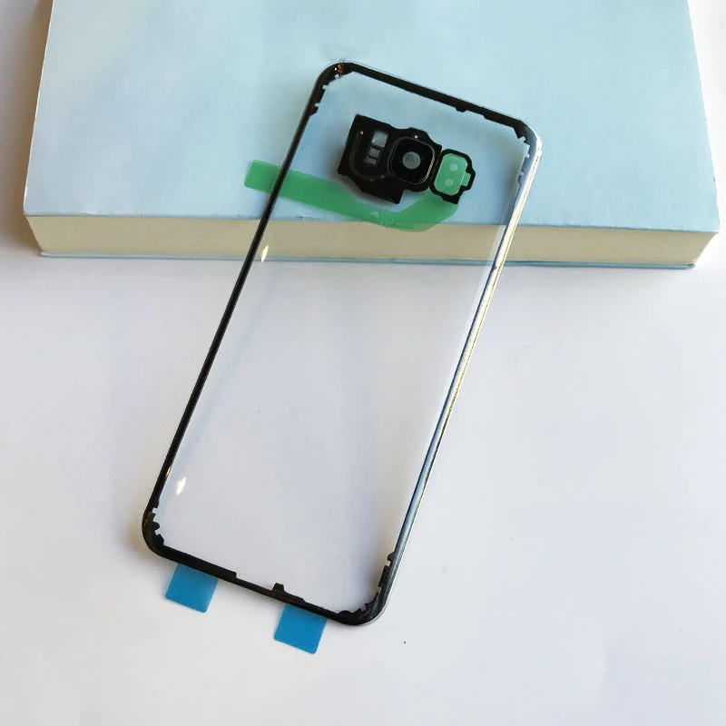 Для samsung S8 S8 Plus прозрачный корпус батареи задняя крышка чехол Замена для samsung Galaxy S8 S8+ крышка батареи чехол