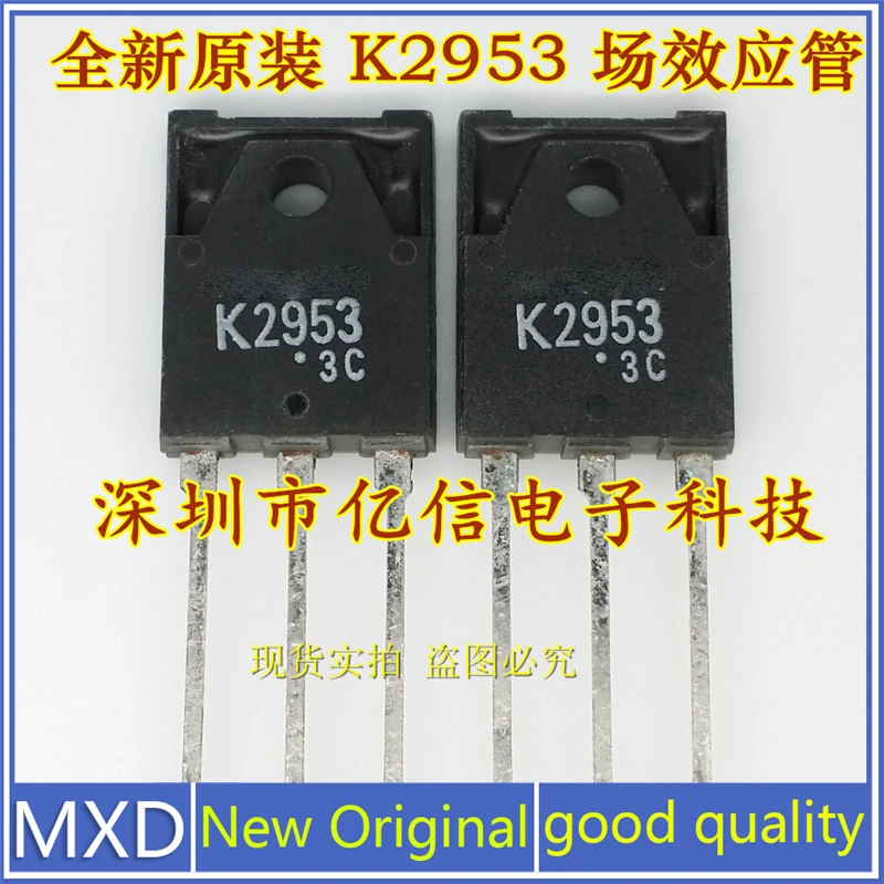

5Pcs/Lot New Original K2953 Field Effect Mostube 2SK2953 TO3PF Good Quality