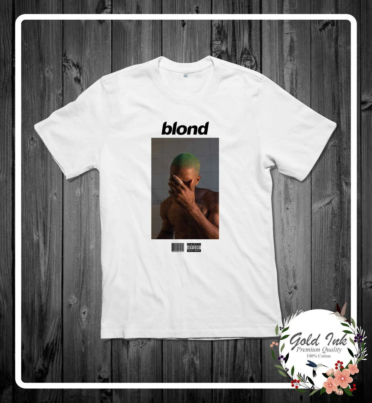 Frank Ocean Blond Новая редкая футболка с популярным логотипом Blonde S-3Xl |