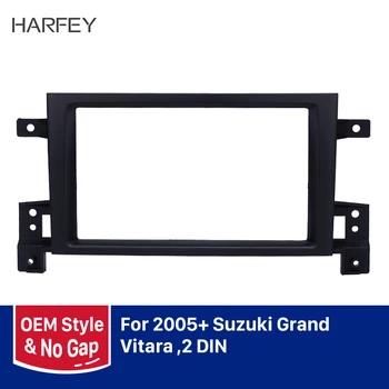 

Harfey 2Din Stereo Radio Fascia 173*98mm Panel Frame For 2005 2006-2014 Suzuki Grand Vitara GPS Autoradio Dashboard Mount Kit