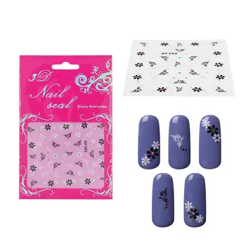 

Mixed Designs Sticker Nail Art Decals Lips Nail Sticker Decorations DIY Tips Manicure Decorations Tools Nail Art