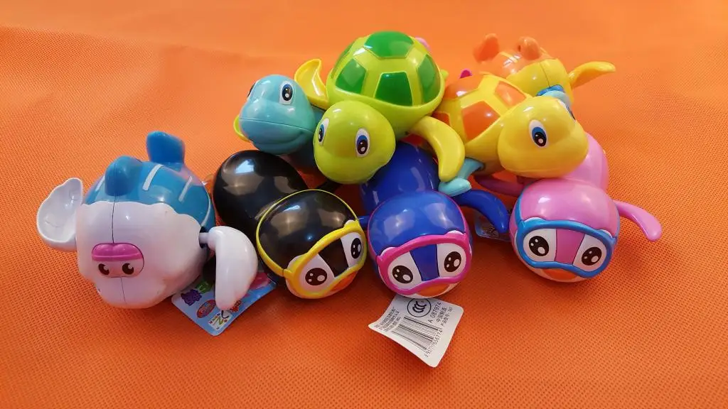 Детская игра с водой, маленькая игрушка для ванной, водяные игрушки, детская заводная ванна, маленькая утка, игра, Весенняя рыба, черепаха
