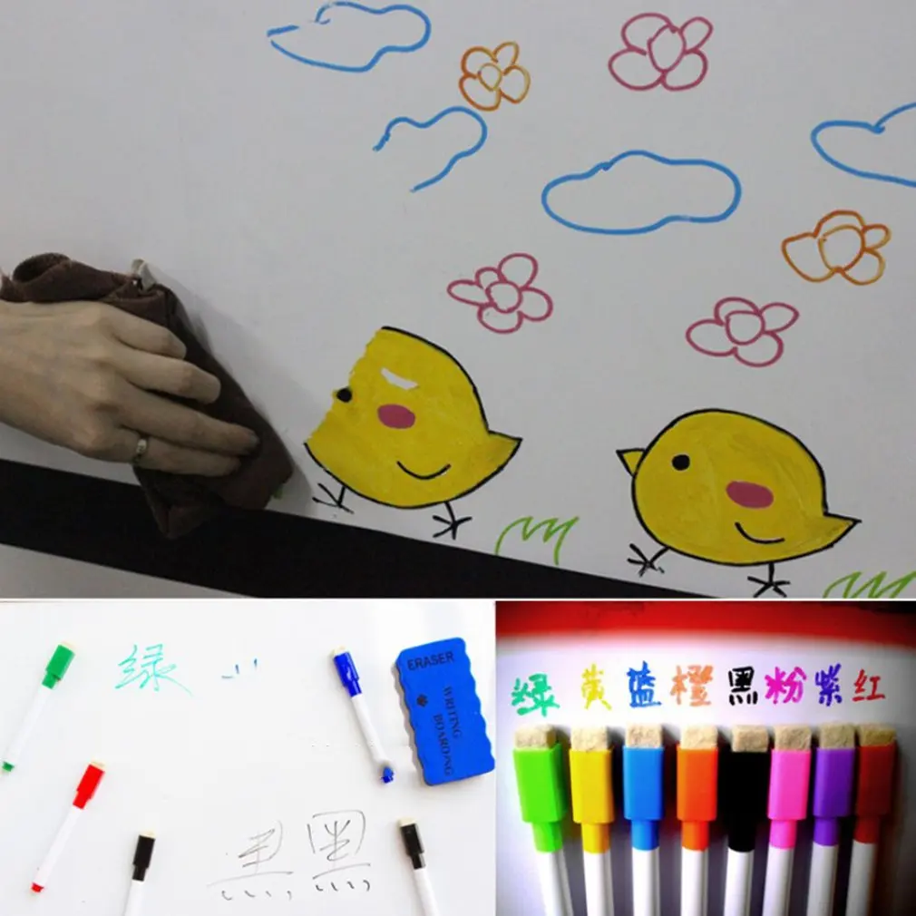 

Environmentally friendly 8pcs Erasable whiteboard pen erasable whiteboard pen NEW Arrival
