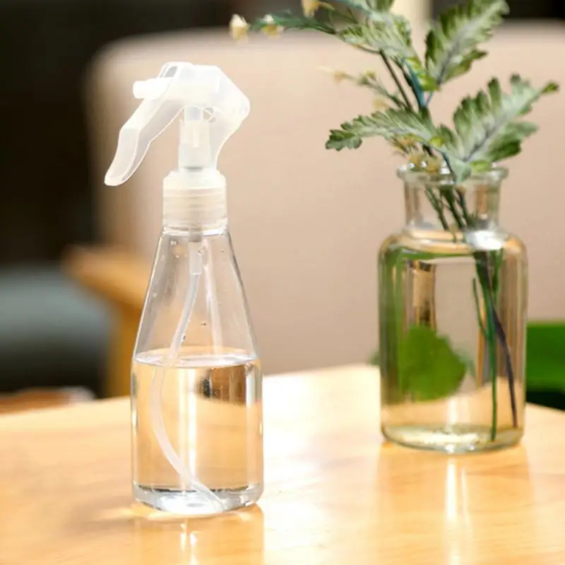 200ML Portable Sprayer Bottle Transparent Plastic Sprayer Refillable Pump Sprayer Garden Sapling Sprayer Watering Spray Tools