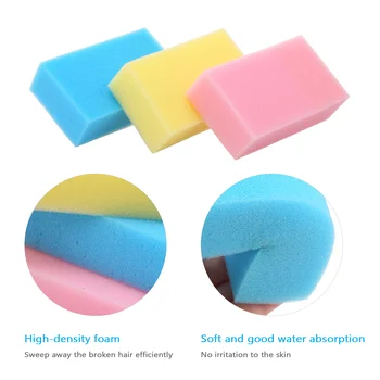 

Barber Soft Neck Duster Magic Sponge Hairdressing Haircut Cleaning Neck Duster Sponge Salon Home Hair Shaving Tool