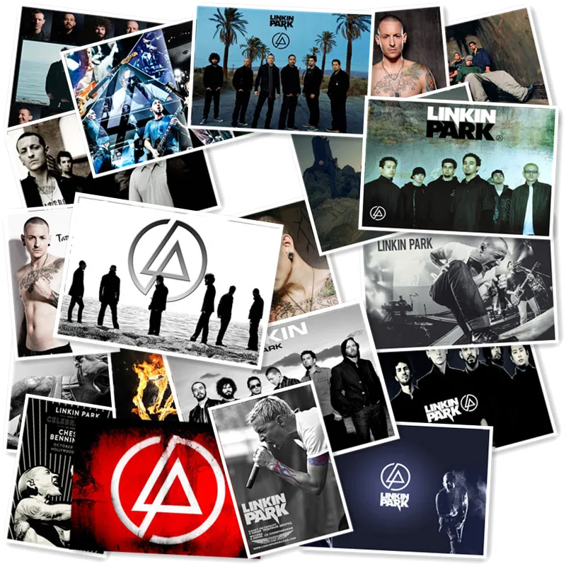 

Linkin Park Classic Series sticker 20/pcs PVC Art Crafts collection Gift wall Design sticker Graffiti