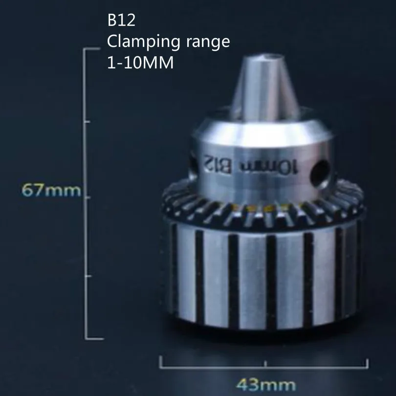 B10-B22 сверлильный пресс сверлильный станок патрон для электрической дрели Диапазон зажима 0,6-20 мм