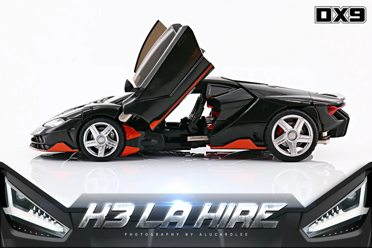 Трансформация DX9 фигурка Rodimus K3 LA HIRE Hot Rod аниме сериал роботы куклы-Супергерои Сплав ABS игрушка пластик Figma