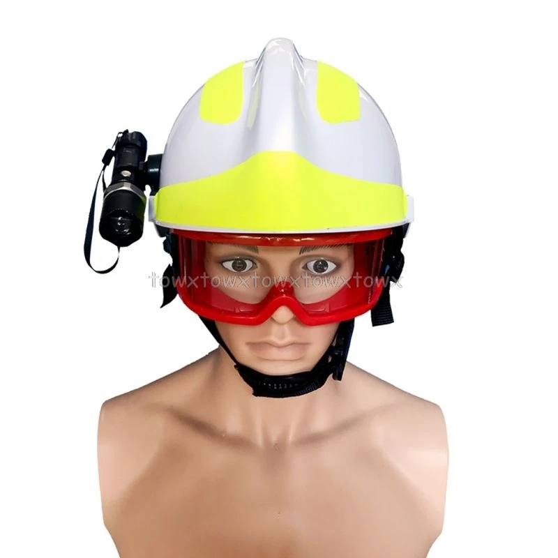 

Rescue Helmet Firefighter Helmt Protective Safety Cap Fire Hat for Earthquake O18 19 Dropship