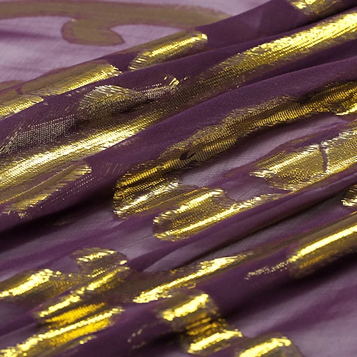 1 метр Цветная глазурь мечта шифон шелк тутового шелкопряда жаккардовая ткань срезанные цветы Марля ткань летом