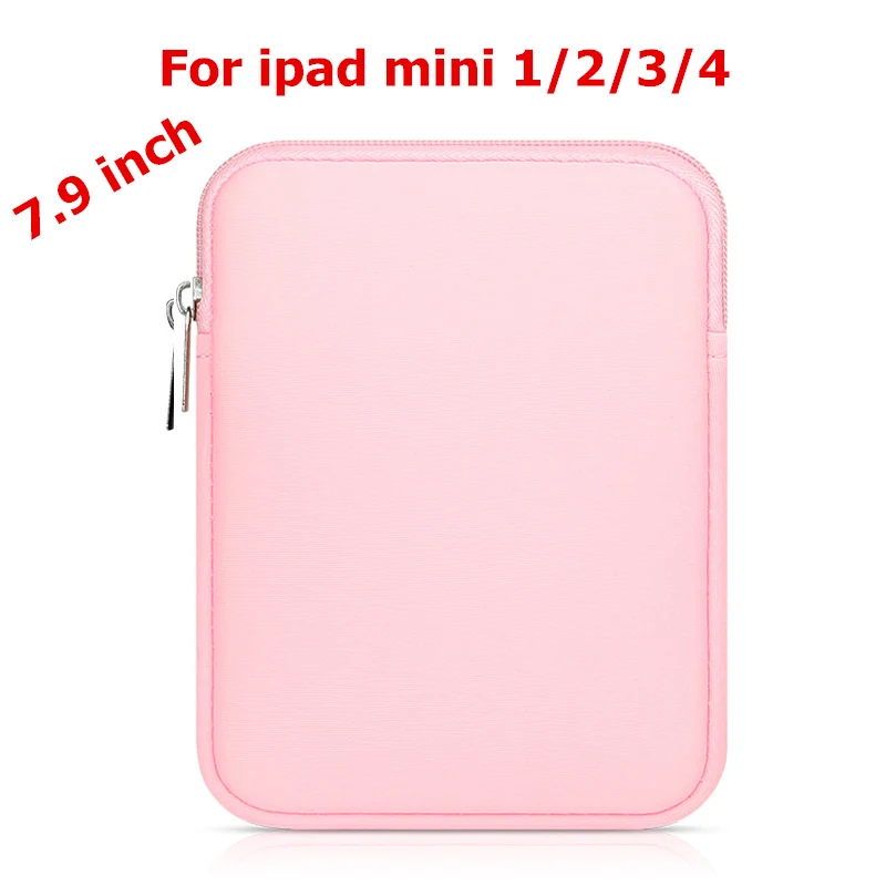 pink 7.9 inch Binful чехол-вкладыш для планшета, сумка для нового iPad 9,7 дюймов, мягкий чехол для планшета, чехол для iPad Air 2/1 Pro 9,7 для iPad Mini - Цвет: pink 7.9 inch