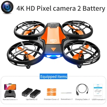 4DRC V8 New Mini Drone 4k profession HD Wide Angle Camera 1080P WiFi fpv Drone Camera Height Keep Drones Camera Helicopter Toys 20
