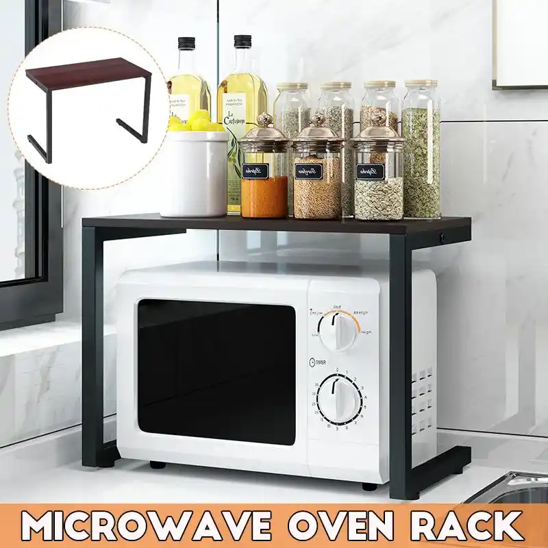 Microwave Oven Rack Steel Kitchen Supplies Stand Kitchenware Storage Space Saving Shelf Home Kitchen Organizer Holder Stand Storage Holders Racks Aliexpress