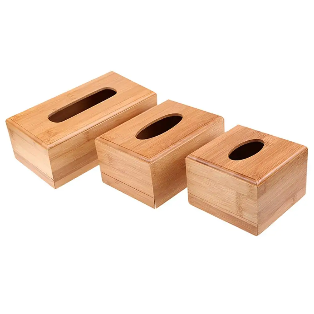 Многофункциональная настольная бамбуковая деревянная необычная коробка для салфеток бытовой ящик для хранения бумажная коробка для выдергивания домашнего декора