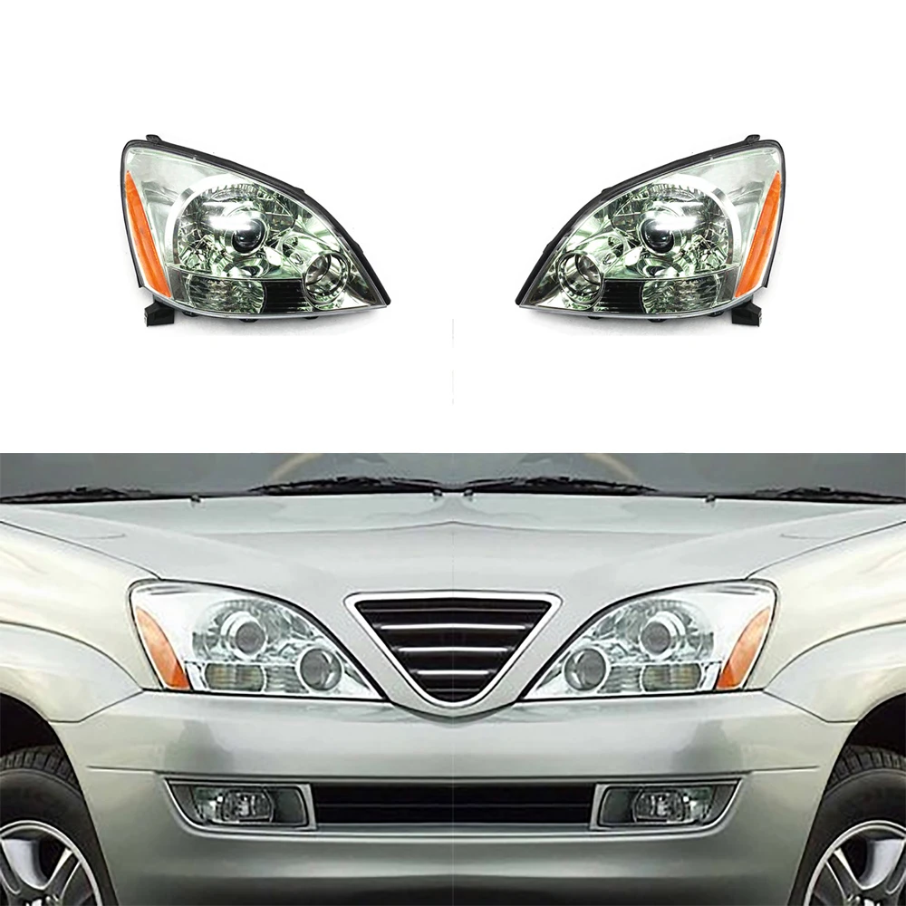 Headlights For Lexus GX470 2004 2009 Headlamp Assembly Daytime Running