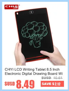 CHYI стираемый ЖК-планшет цифровой блокнот для рисования 12 дюймов частично стирающийся электронный блокнот грубая доска для рукописного ввода
