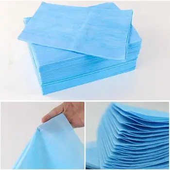 

10pcs Disposable Bed Sheets Waterproof Oil-Proof Non-Woven Bed Cover Massage Table Sheets for Beauty Salon Massage Table Spa