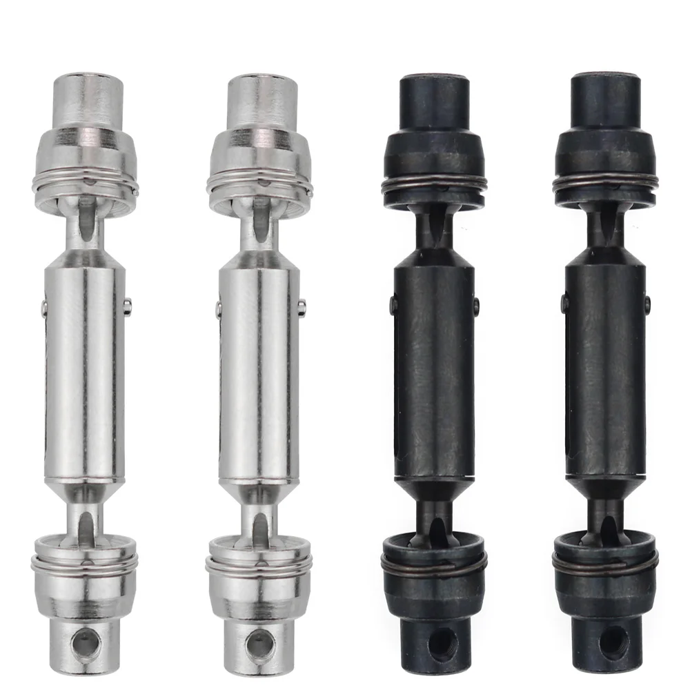 

2PCS Upgrade Metal Drive Shaft Silver For Henglong WPL B1 B16 B24 B36 C14 C24 C34 JJRC Q60 Q61 Q65 MN D90 D91 RC Car Spare Parts
