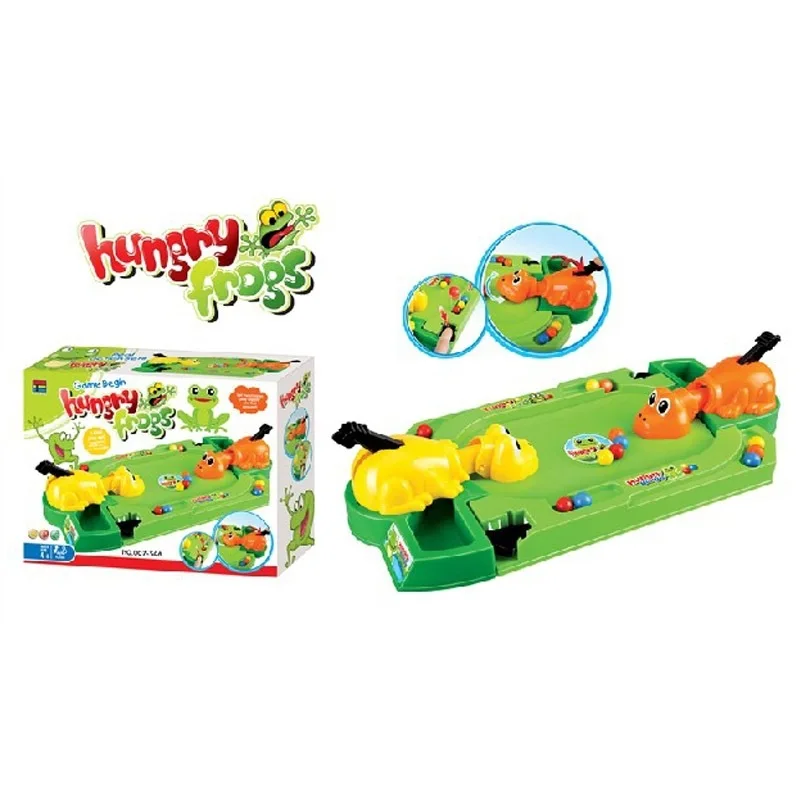 

Douyin Celebrity Style Hot Selling Children'S Educational Toy Frog PAC-Grab Beads Parent And Child Interaction in a Tabletop Gam