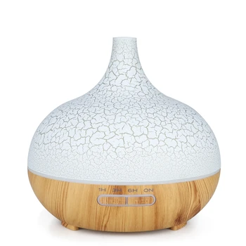 

Aroma Essential Oil Diffuser Ultrasonic Cool Mist Humidifier Air Purifier 7 Color Change Led Night Light Crack For Office Home L