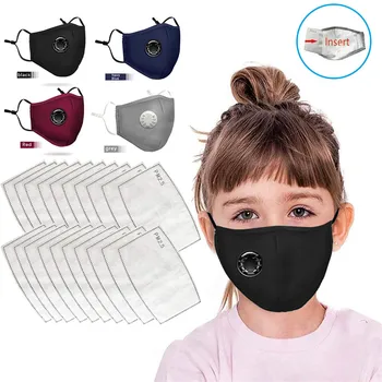 

4pcs Reusable Dustproof Facemasks Breathable PM2.5 Windproof Foggy Haze Pollution Respirator Masque Cotton Reutilisable Facemask
