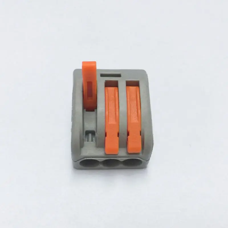 

60Pcs/set Terminal Block Spring Lever Nut Reusable Electric Cable Wire Connector