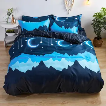 

60 Home Textile Duvet Cover Pillow Case Flat Sheet Cat Cartoon Bedding Set Kid Boy Teen Girl Bed Linens Twin Full 3/4Pcs