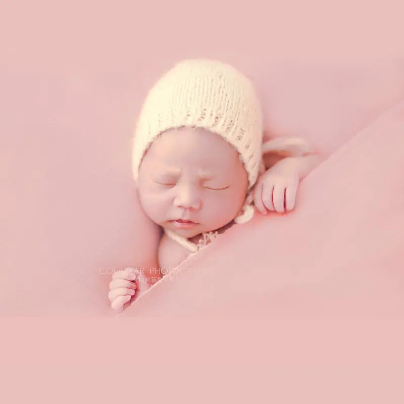 

Newborn Photography Props milk cashmere background blanket Baby Photo Shooting Accessories Studio Backdrop Elastic Fabric