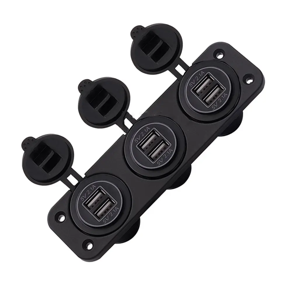 CS-526E1 Автомобиль Мотоцикл Мощность Порты и разъёмы USB адаптер 12 V/24 V пробки прикуривателя автомобиля аксессуары