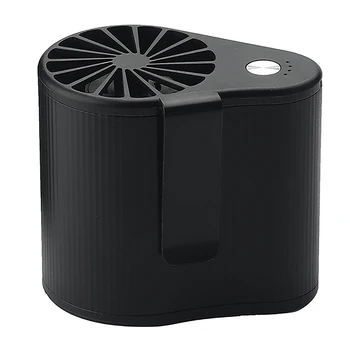

Mini Fan USB Powered Fan Low Noise Hanging Waist Fan Easy to Carry
