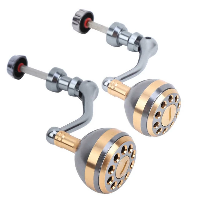 Fishing Reel Wheel Rocker Arm CNC Metal Fishing Reel Handle Replacement  Parts for Shimano Brand Spining/Baitcasting Reels - AliExpress