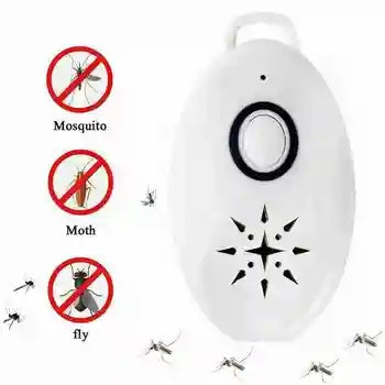 

Flealess Ultrasonic Flea Tick Repeller Portable Lightweight Pest Animal Repeller USB Charge Ultrasonic Outdoor Insect Repellent