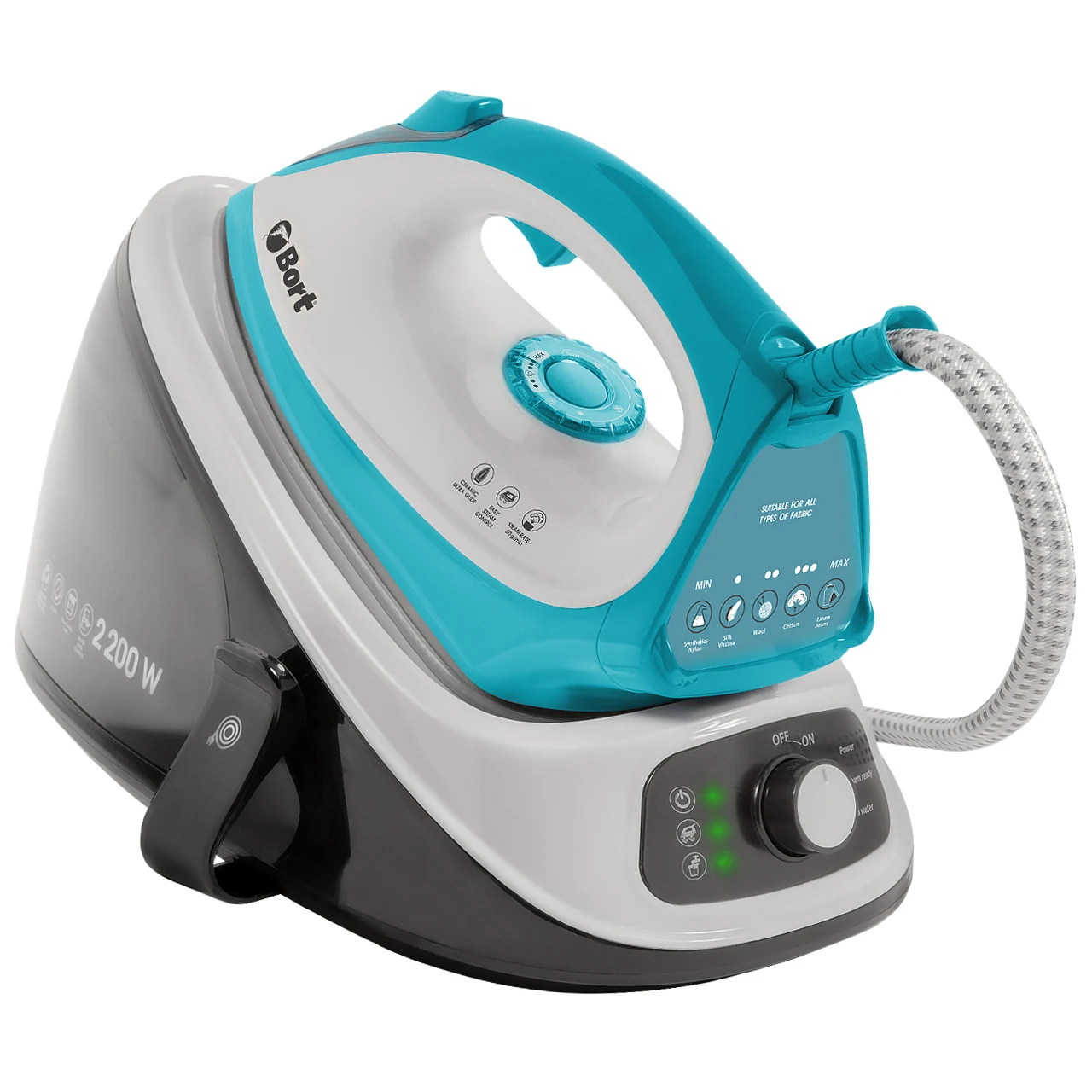 Парогенератор Bort SteamCare (Мощность 2200 Вт давление 3 5 бар систем защиты от