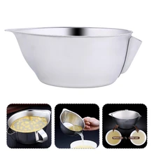 1 шт. 304 сепаратор для масла из нержавеющей стали влагоотделитель для кухни, бытовой масляный изоляционный чаша, сушилка для пиал, кухонный инструмент