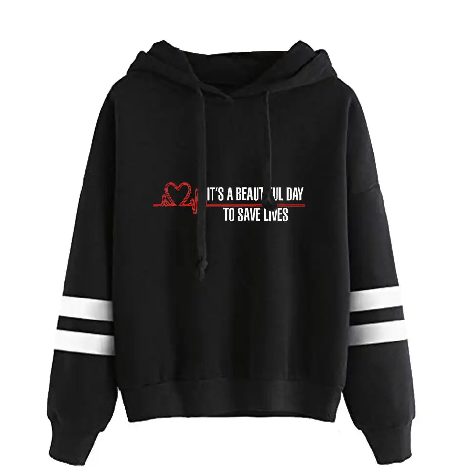 Grey's anatomy hoodie it's a beautiful day to save lives Clearance